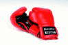 Boxhandschuh "Bandito", schwarz/rot,  8 Uz.